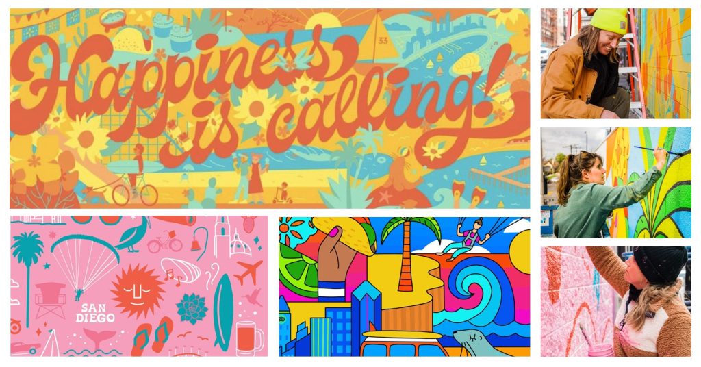 The Shipyard Works With Tripadvisor to Pair AR With Street Murals Promoting San Diego